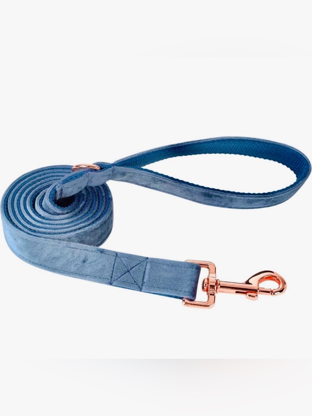 ARING PET Dog Leash, Velvet Dog Leashes Matching Dog Collars, Handmade Strong Bl